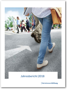 Cover Bertelsmann Stiftung - Jahresbericht 2018