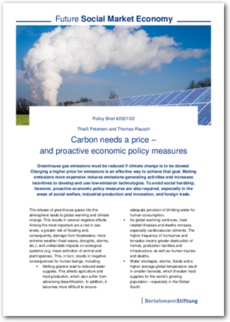 Cover Policy Brief #2021/02: Carbon needs a price –  and proactive economic policy measures
